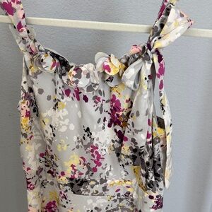 LOFT Multicolor Floral Women's Dress